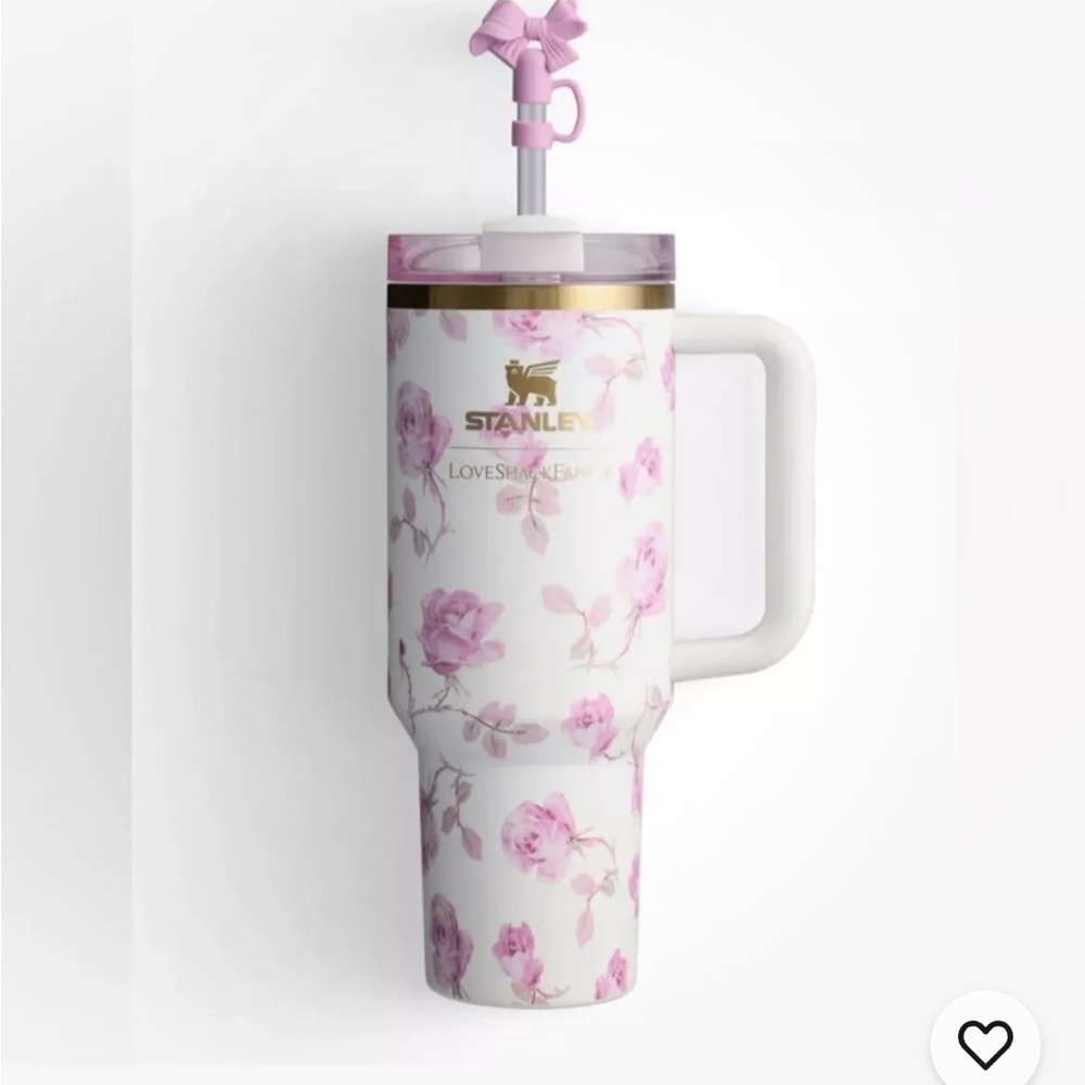 Stanley x LoveShackFancy Ribbon Rosa 40oz Tumbler